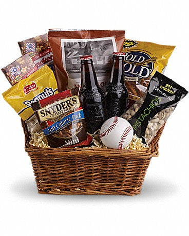 Baseball Game Experience Gift Basket